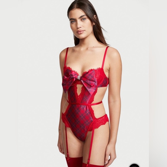 VS VERY SEXY Wicked Unlined Balconette Teddy size XL - Picture 8 of 11